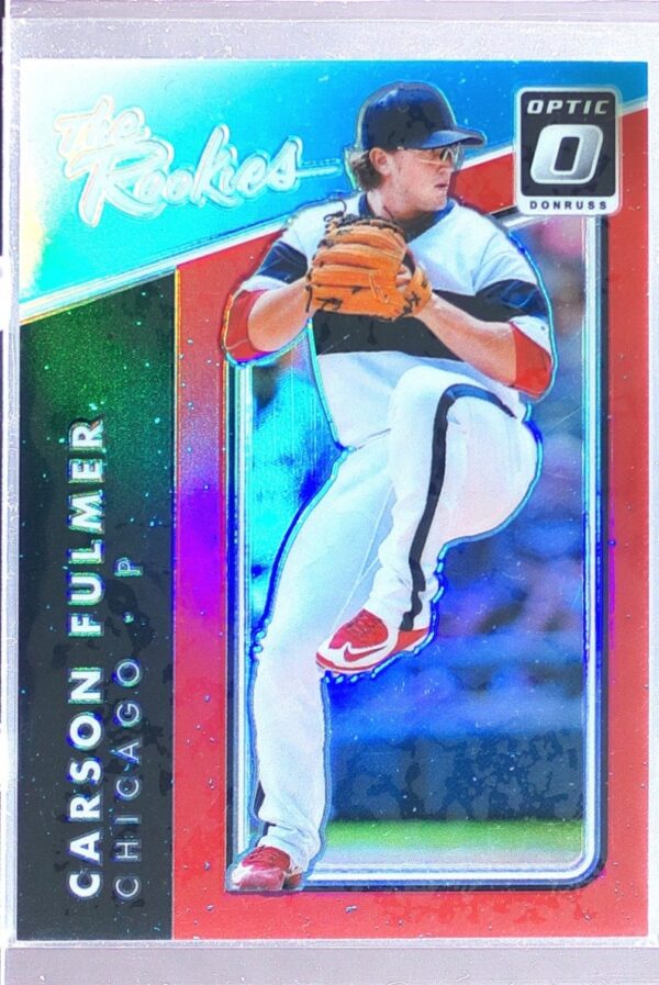 2017 Donruss Carson Fulmer /99 #TR-12 Sox Red