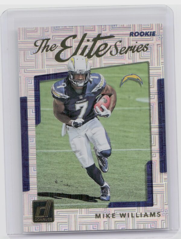 2017 Donruss Mike Williams #4 Chargers The Elite Series Rookies