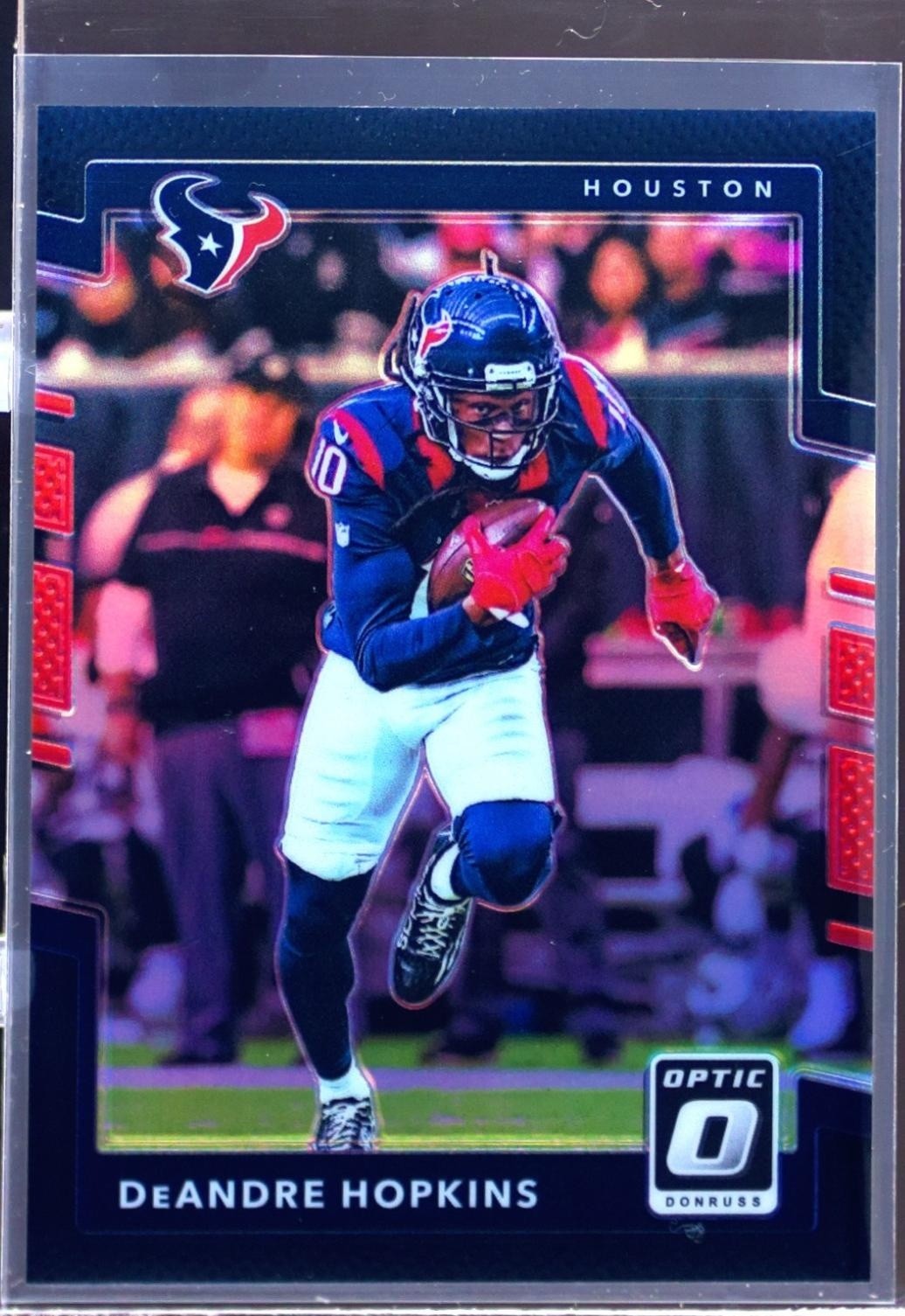 2017 Donruss Optic DeAndre Hopkins Black /25 #25 Texans