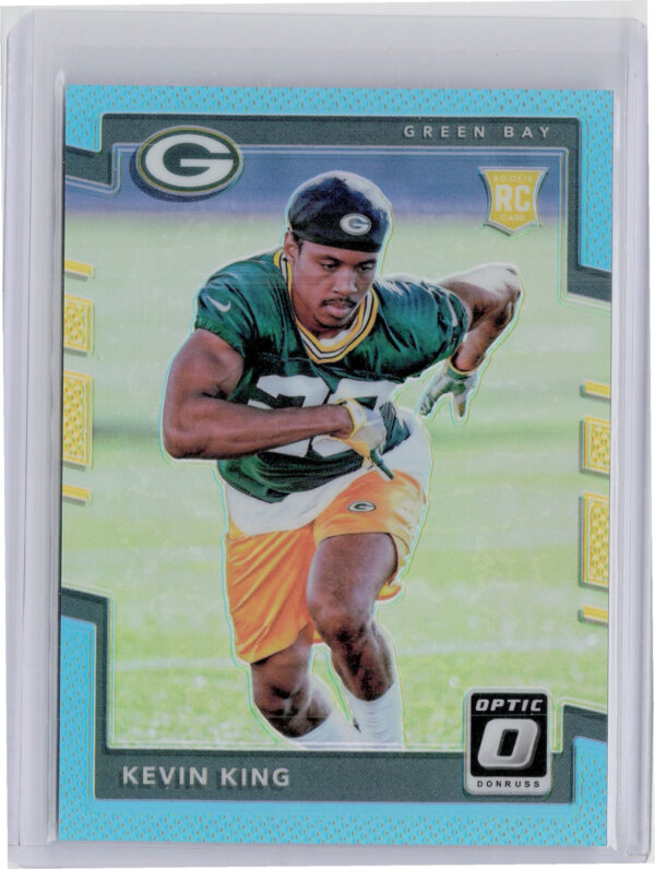 2017 Donruss Optic Kevin King Aqua SN299 #129 Packers