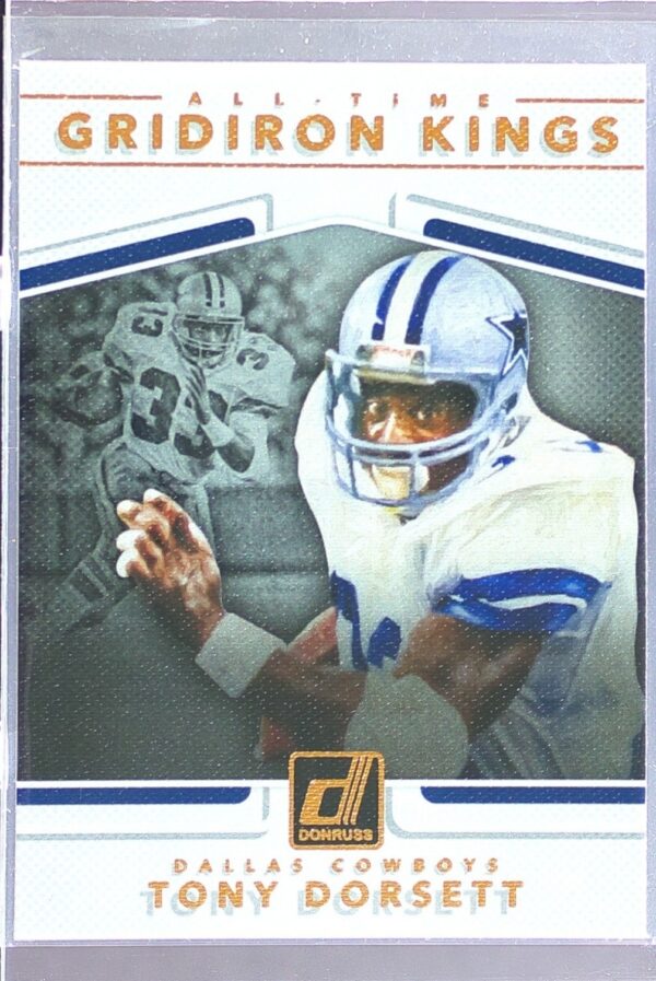 2017 Donruss Tony Dorsett #26 Cowboys All Time Gridiron Kings