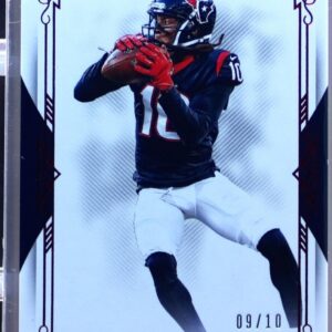 2017 NT DeAndre Hopkins Jersey Number Red /10 #30 Texans