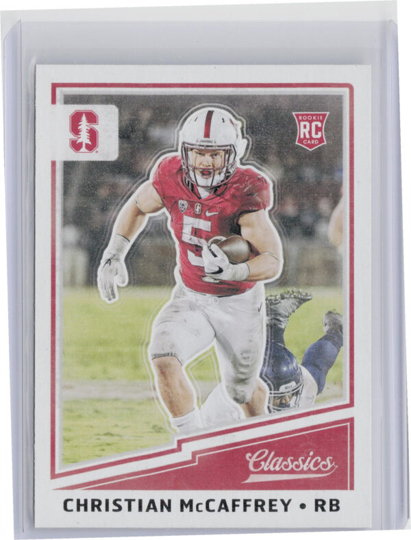 2017 Panini Classics Christian McCaffrey RC #217 Cardinal