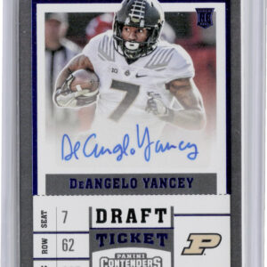 2017 Panini Contenders Draft Picks DeAngelo Yancey AU #229 Boilermakers