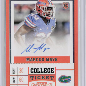 2017 Panini Contenders Draft Picks Marcus Maye AU #248 Gators