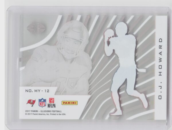 2017 Panini Illusions O.J. Howard #MY-12 Buccaneers Mystique - Image 3