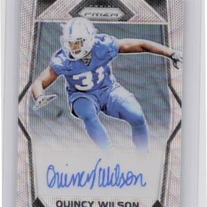 2017 Panini Prizm Quincy Wilson AU SN149 #RA-QW Colts Rookie Autographs Prizm Bl