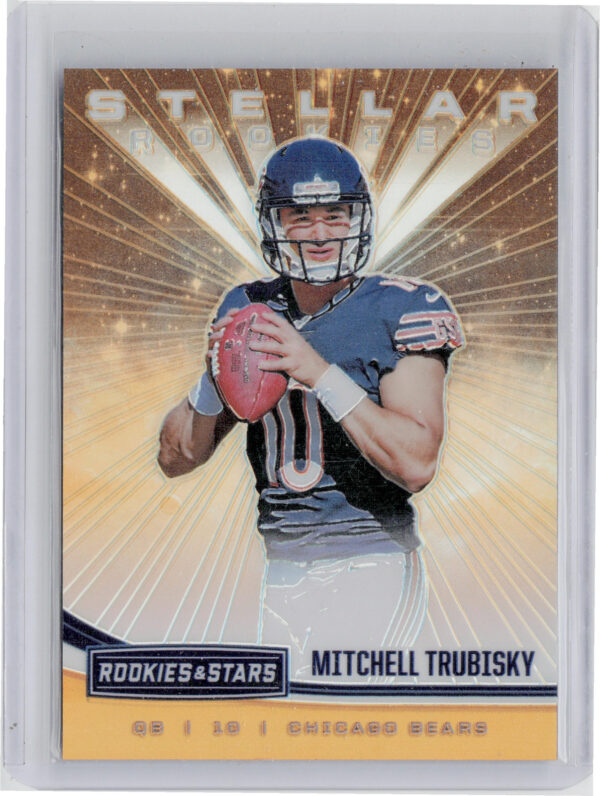 2017 Panini Rookies & Stars Mitchell Trubisky #2 Bears Stellar Rookies