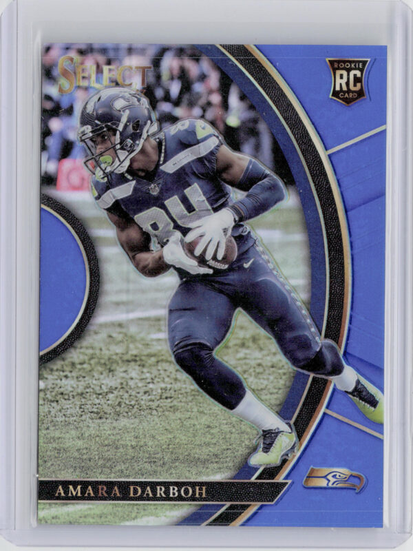 2017 Panini Select Amara Darboh Blue SN149 #17 Seahawks