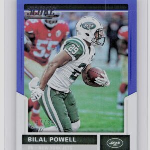 2017 Score Bilal Powell Artist's Proof /35 #292 Jets