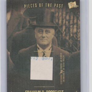 2017 The Bar Pieces of the Past  Franklin D. Roosevelt
