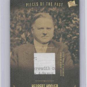 2017 The Bar Pieces of the Past:  Herbert Hoover PR-HH01