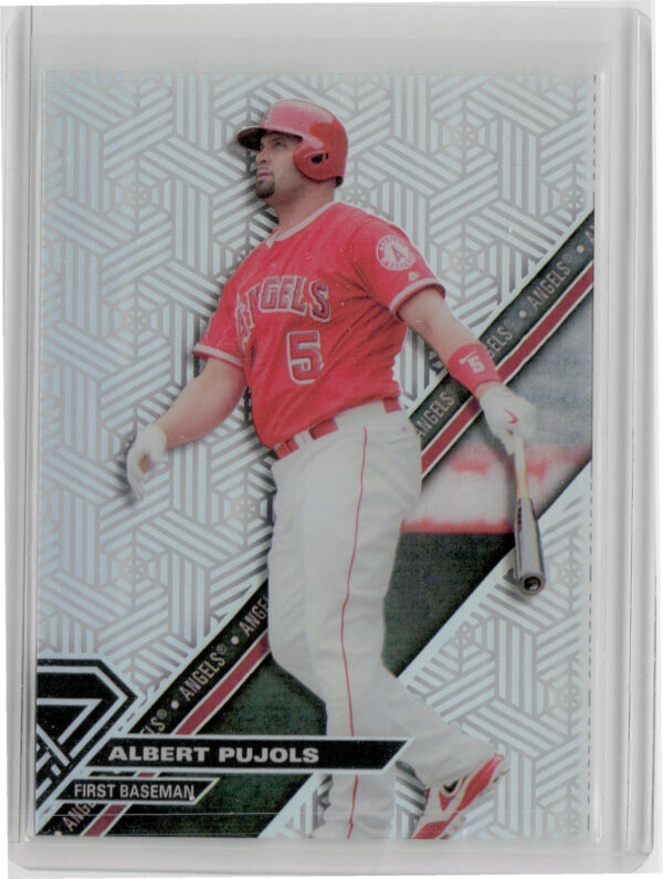 2017 Topps High Tek Albert Pujols Chainlink Hexagons #HT-AP Angels