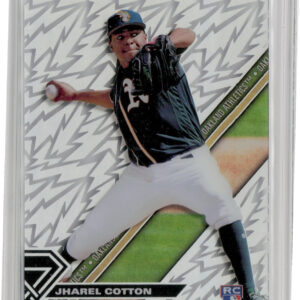 2017 Topps High Tek Jharel Cotton Lightning #HT-JCO Athletics