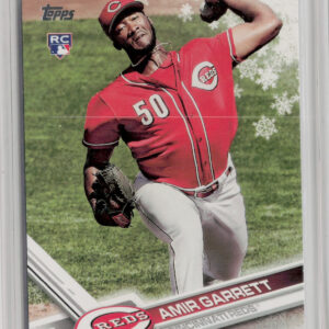 2017 Topps Holiday Amir Garrett RC #HMW96 Reds