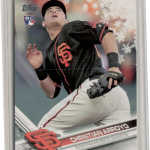 2017 Topps Holiday Christian Arroyo RC #HMW37 Giants