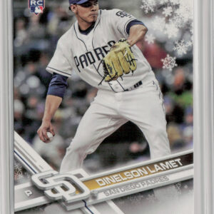 2017 Topps Holiday Dinelson Lamet RC #HMW122 Padres