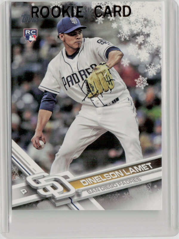 2017 Topps Holiday Dinelson Lamet RC #HMW122 Padres