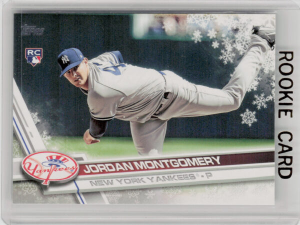 2017 Topps Holiday Jordan Montgomery RC #HMW108 Yankees