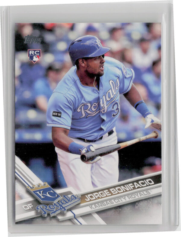 2017 Topps Holiday Jorge Bonifacio RC #HMW49 Royals