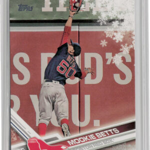 2017 Topps Holiday Mookie Betts #HMW125 Sox