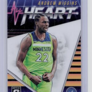 2018-19 Donruss Optic Andrew Wiggins #12 Timberwolves All Heart