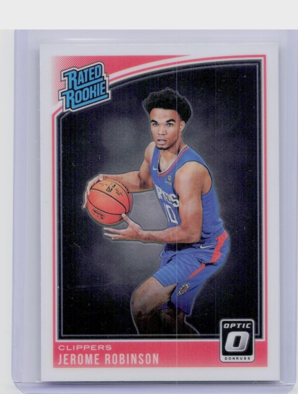 2018-19 Donruss Optic Jerome Robinson RC #152 Clippers