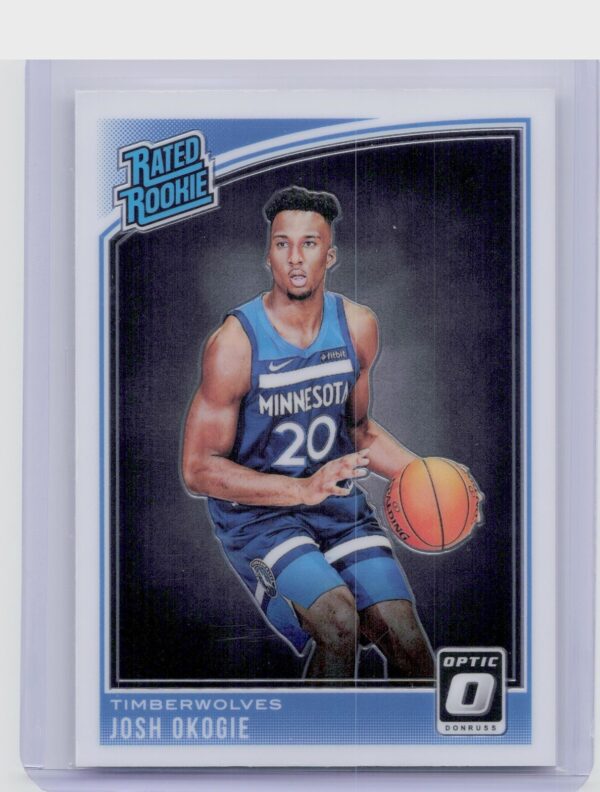 2018-19 Donruss Optic Josh Okogie RC #194 Timberwolves