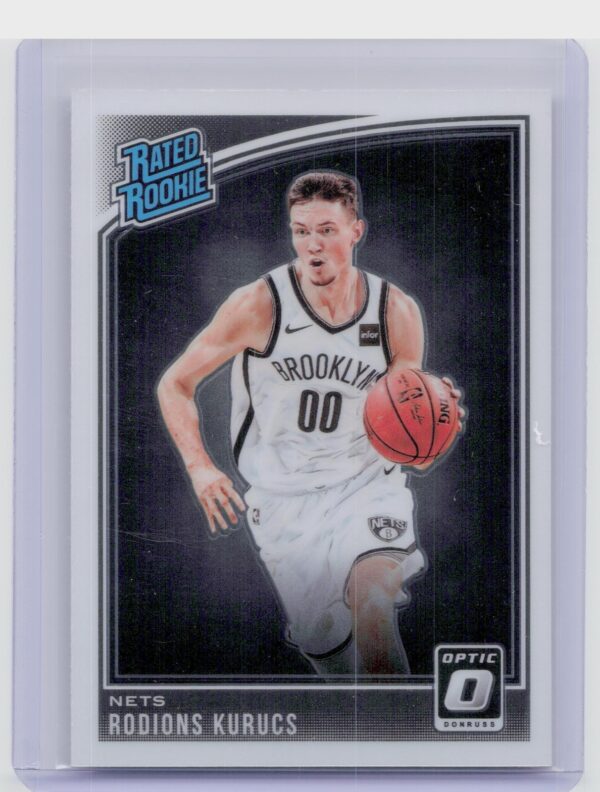 2018-19 Donruss Optic Rodions Kurucs RC #155 Nets