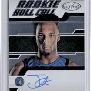 2018-19 Panini Certified Josh Okogie AU #RRC-JO Timberwolves Rookie Roll Call