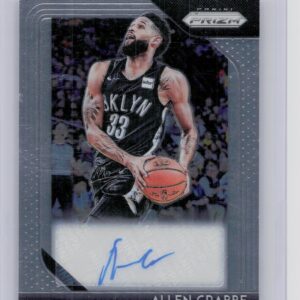 2018-19 Panini Prizm Allen Crabbe AU #S-ACR Nets Signatures