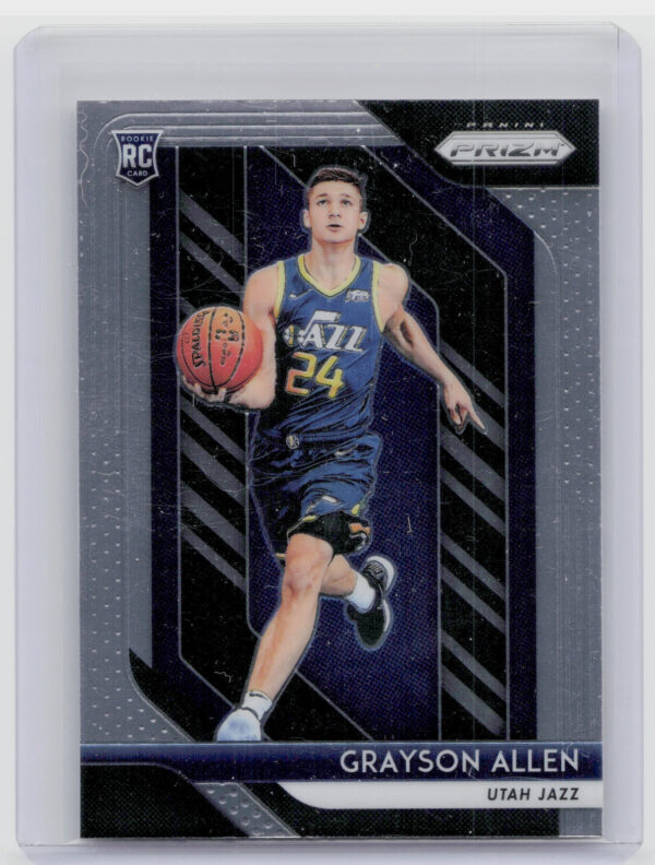 2018-19 Panini Prizm Grayson Allen RC #123 Jazz