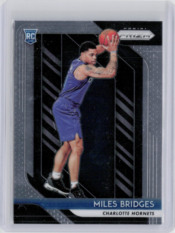 2018-19 Panini Prizm Miles Bridges RC #278 Hornets