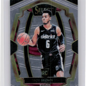 2018-19 Panini Select Troy Brown Jr. RC #144 Wizards