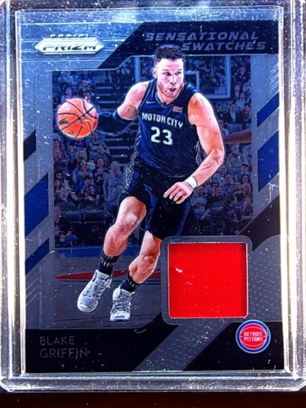2018-19 Prizm Blake Griffin JSY #23 Pistons Sensational Swatches