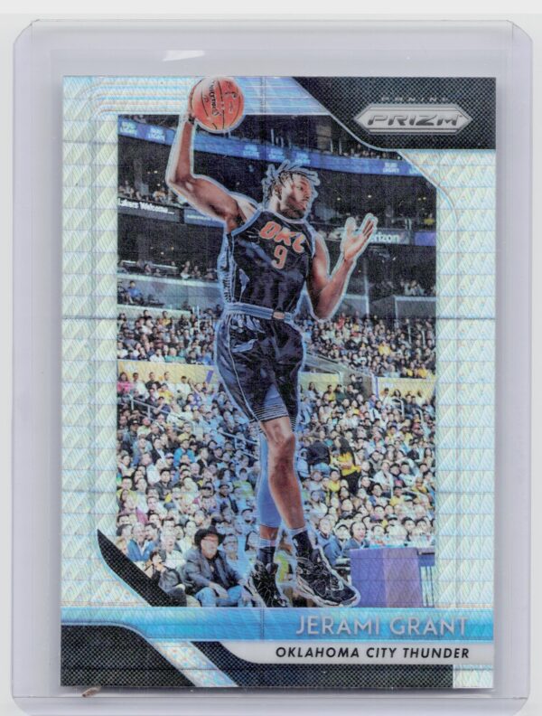 2018-19 Prizm Jerami Grant Prizms Hyper #89 Thunder