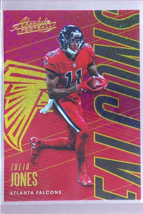 2018 Absolute Julio Jones Spectrum Gold #6 Falcons