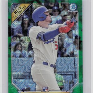 2018 Bowman Alex Verdugo SN99 #ROYF-AV Dodgers Chrome Rookie of the Year