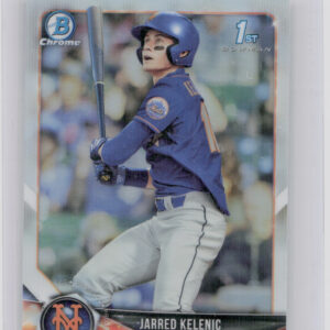 2018 Bowman Draft Jarred Kelenic Chrome Refractors #BDC-6 Mets