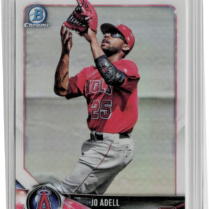 2018 Bowman Draft Jo Adell Chrome Refractors #BDC-107 Angels