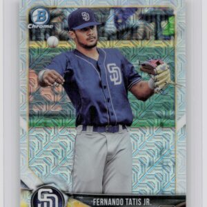 2018 Bowman Fernando Tatis Jr. #BCP114 Padres Chrome Prospects Mojo Refractor