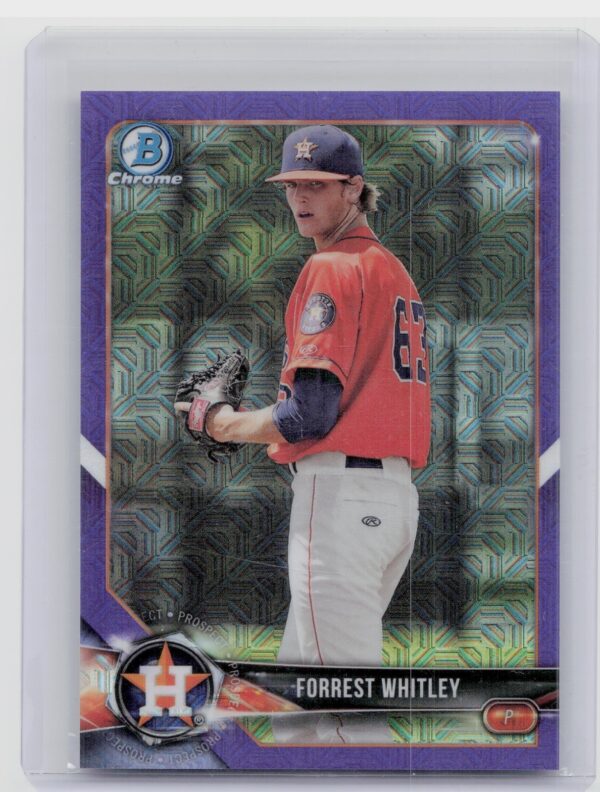 2018 Bowman Forrest Whitley /250 #BCP147 Astros Chrome Prospects Mojo Refractor