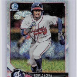 2018 Bowman Ronald Acuna #BCP1 Braves Chrome Prospects Mojo Refractor
