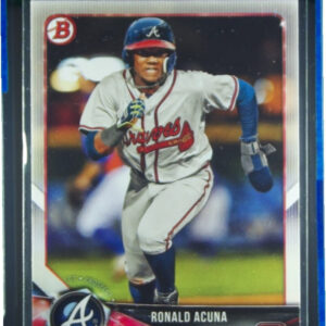 2018 Bowman Ronald Acuna #BP1 Braves Prospects