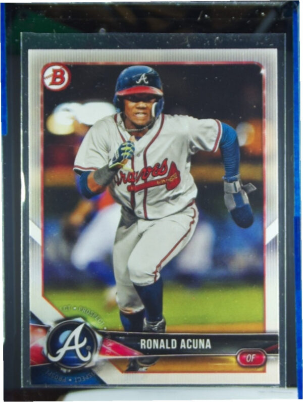 2018 Bowman Ronald Acuna #BP1 Braves Prospects