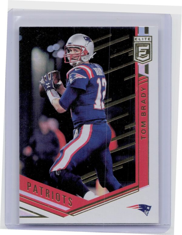 2018 Donruss Elite Tom Brady #92 Patriots