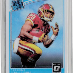 2018 Donruss Optic Derrius Guice RC #157 Redskins
