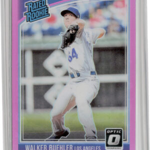 2018 Donruss Optic Walker Buehler Pink #41 Dodgers