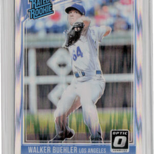 2018 Donruss Optic Walker Buehler Shock #41 Dodgers