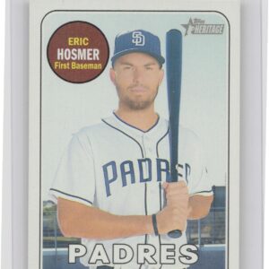 2018 Heritage Eric Hosmer SP VAR #709 Padres